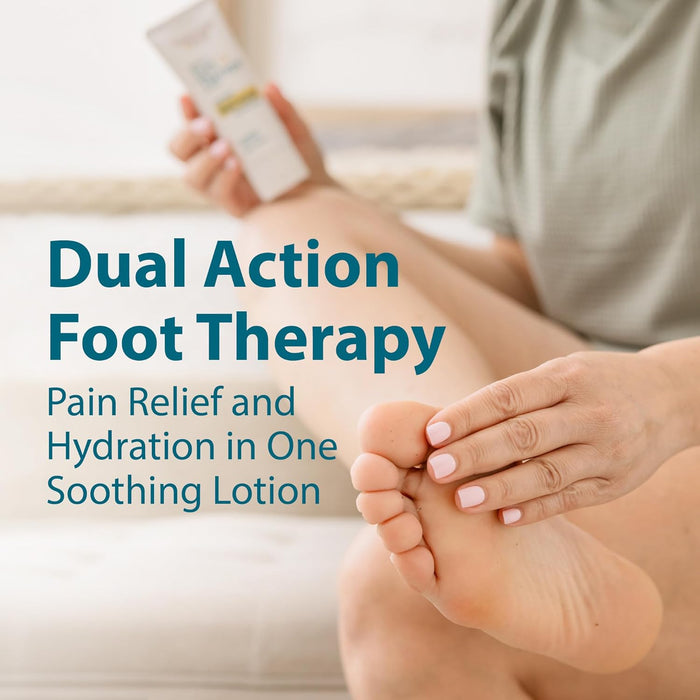 Frankincense and Myrrh Foot Pain Relief Cream - Intensive Foot Therapy Lotion - Diabetic Nerve Pain Relief Cream | Restless Leg Syndrome | Frankincense Essential Oil, 3 Ounce (1-Pack)