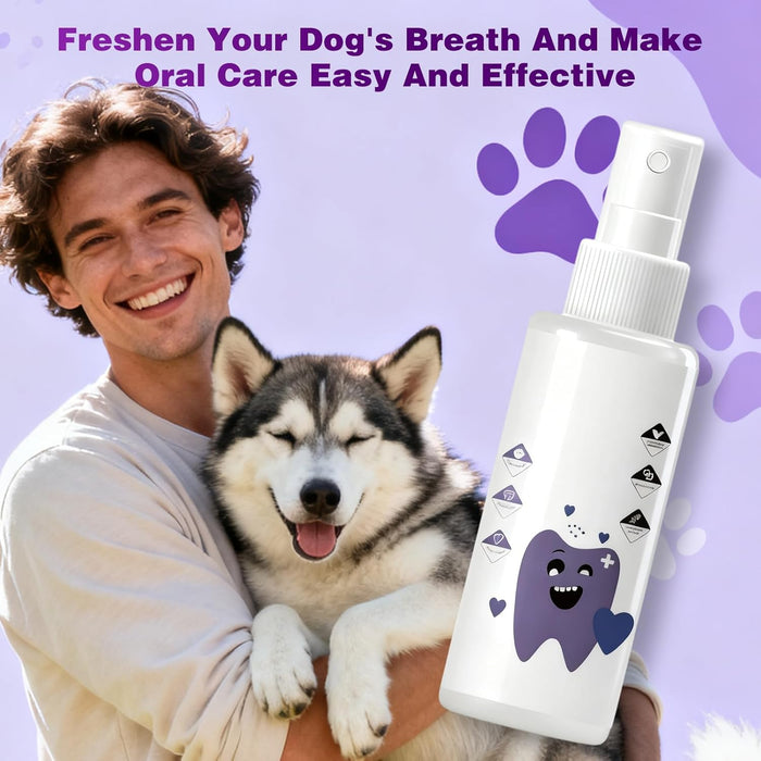 Pawbright Dental Water Additive, Specialized Dental Care Formula,Natural & Flavorless Formula to Fight Tartar,Promote Healthy Gums & Freshen Breath Easy Daily Use for All Pet(237ML)