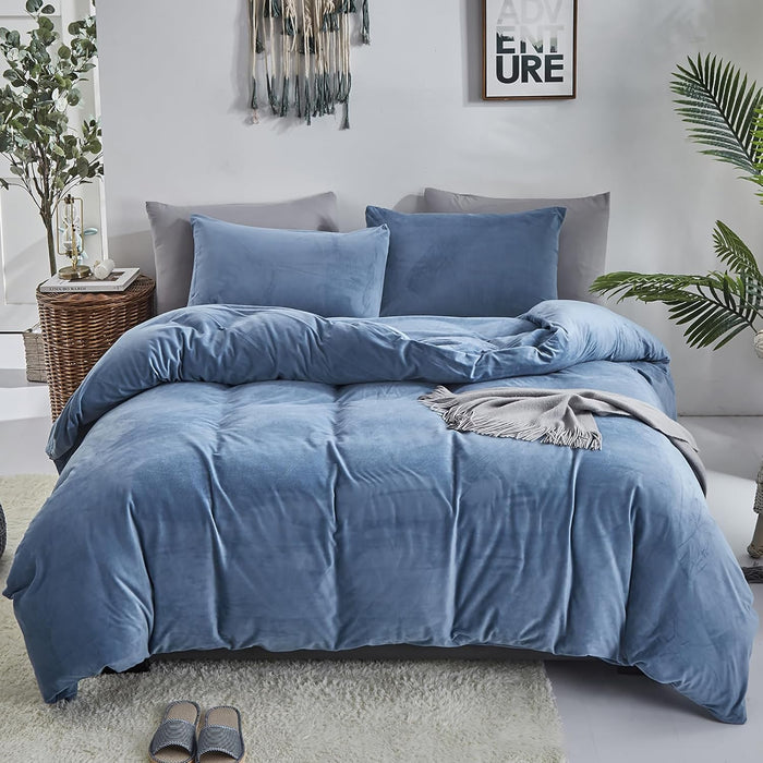 Cottonight Purple Comforter Set Queen Pale Mauve Bedding Comforter Set Full Solid Modern Dusty Lilac Purple Blanket Quilts Breathable 3 Piece Purple Comforter Set for Women Adults
