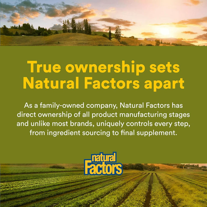 Natural Factors Whole Earth & Sea Women's 50+ Multivitamin & Mineral, 1 Serving Contains Nutrition Equivalent to ½ lb of Veggies, 60 Tablets
