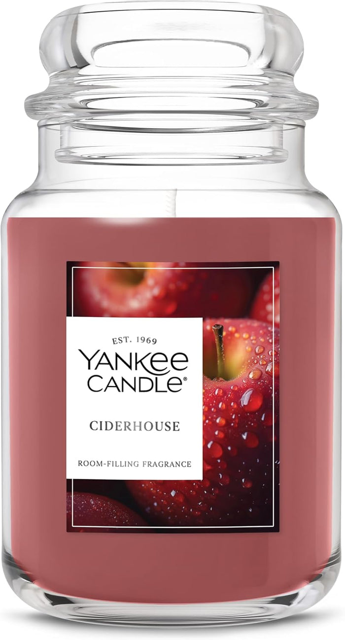 Yankee Candle Kitchen Spice, Holiday Scented Candle, 22oz Large Jar with up to 150 Hour Burn Time, Giftable