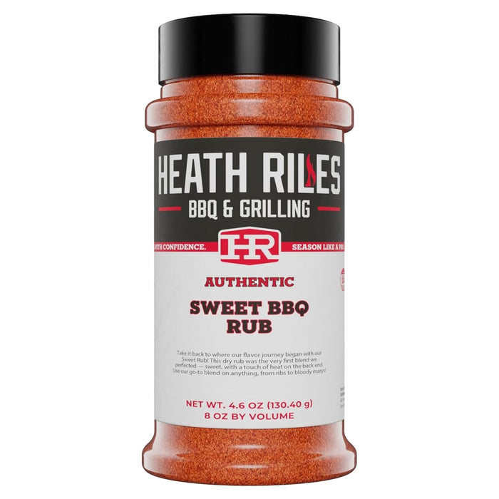 Heath Riles BBQ Rub - Simple Citrus Seasoning, Champion Pitmaster Recipe, Legendary Rubs For Smoking & Grilling, 70+ BBQ Championships, 2 lb./32 oz.