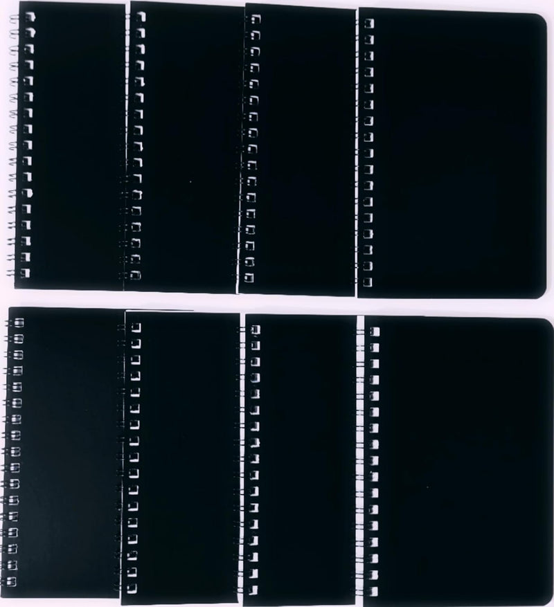 Spiral Notebook 4Pack Pocket Notebook 4.2"x 6.1" Pocket Notepad Small Notebook (4Pack Spiral Notebook)