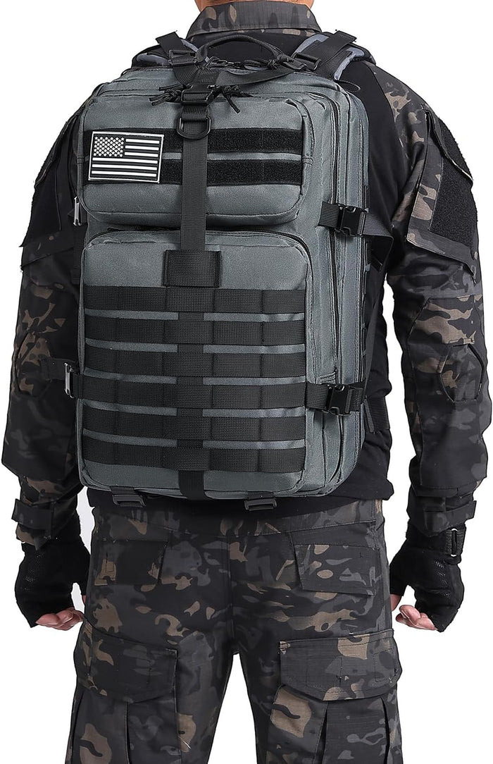 ATBP Tactical Military Rucksack Backpack Molle Hiking Daypack Hunting 45 Liters