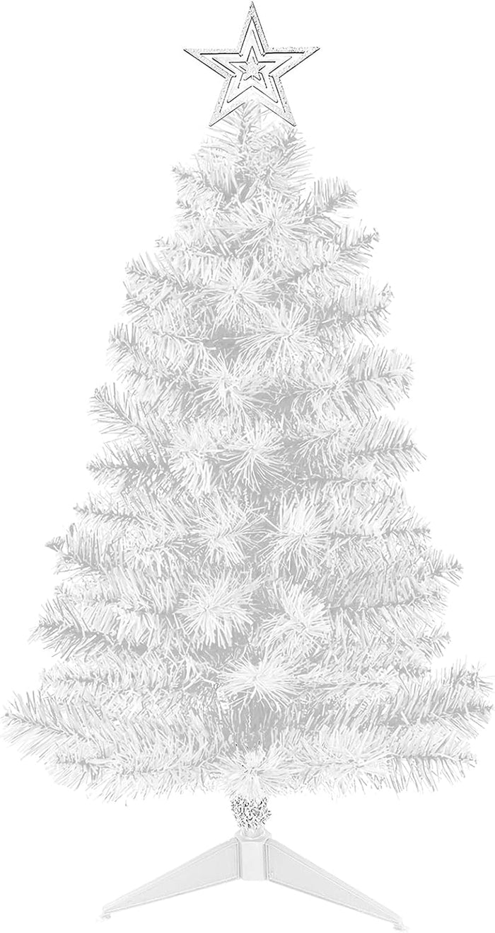 3FT Pink Premium Hinged Artificial Holiday Small Mini Christmas Tree for Tabletop,Home, Office, Indoor and Outdoor Holiday Decoration,Easy Assembly Metal Hinges & Foldable Base