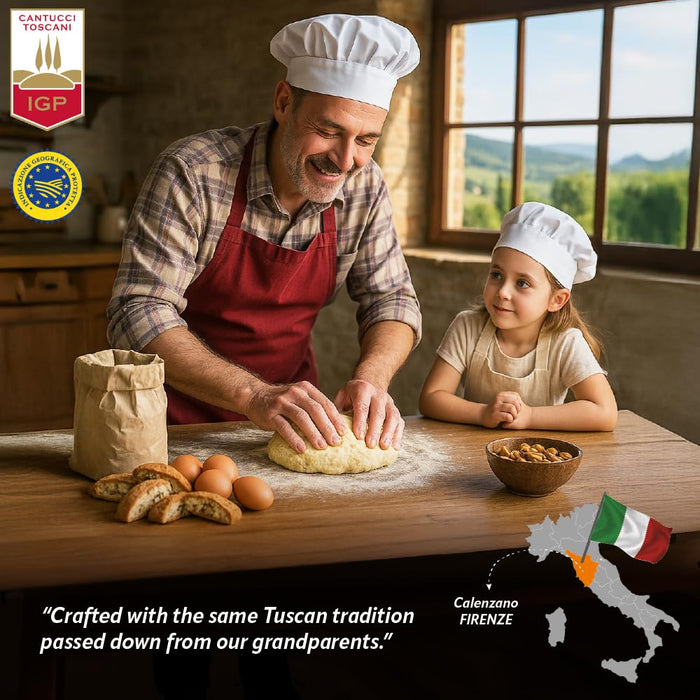 Italian Figs Biscotti | Made in Tuscany, Italy | Belli Traditional Semi Soft Biscuits