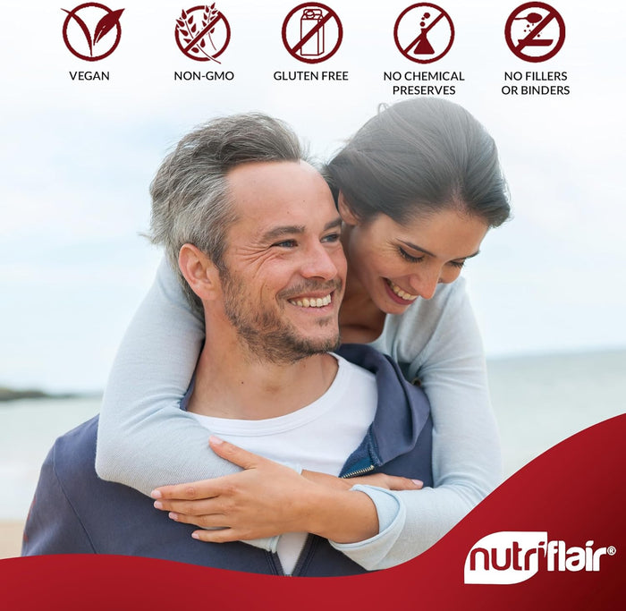 NutriFlair Premium Berberine HCL 1200mg, 120 Capsules - Plus Pure True Ceylon Cinnamon, Berberine HCI Root Supplements Pills - Immune System - yields an Optimal 8% HCl