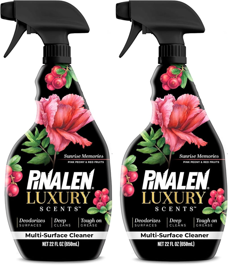 PINALEN Luxury Scent Multipurpose Cleaning Spray - Opulence Bloom - 22 fl oz - All Purpose Cleaner for Kitchen, Bathroom & Surfaces
