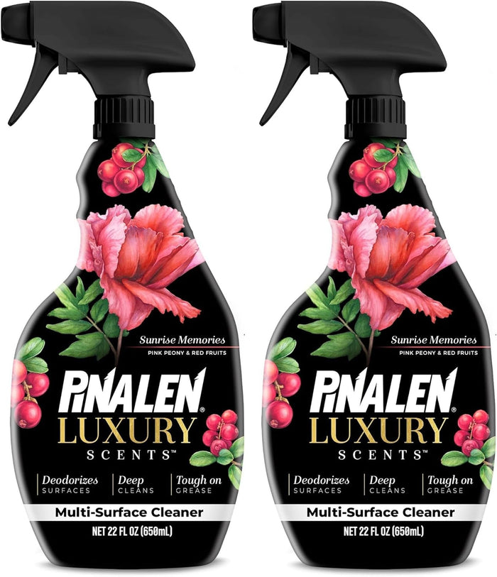 PINALEN Luxury Scent Multipurpose Cleaning Spray - Opulence Bloom - 22 fl oz - All Purpose Cleaner for Kitchen, Bathroom & Surfaces