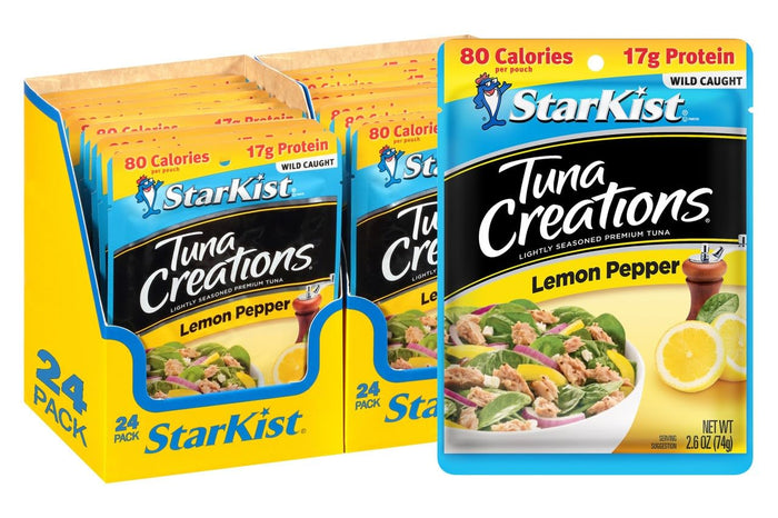 StarKist Tuna Creations, Deli Style Tuna Salad, Single Serve Pouch, 3 oz (Pack of 5)