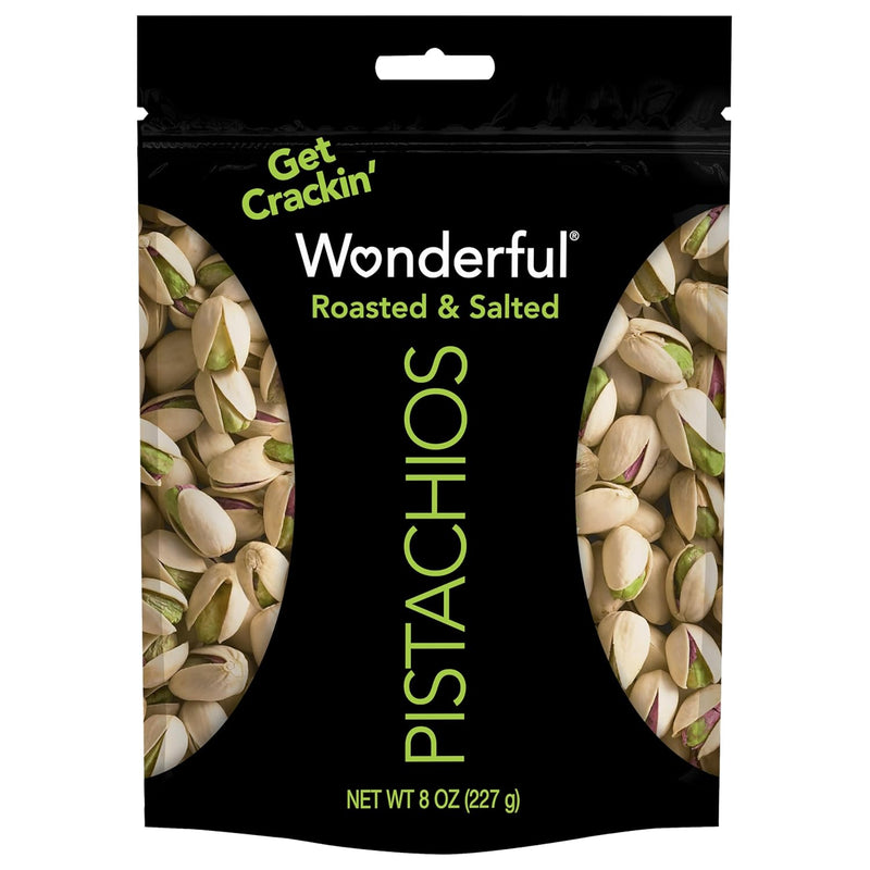Wonderful Pistachios In Shell, Roasted & Salted Nuts, 48 Ounce Resealable Bag, Protein Snacks, Bulk Snacks, Healthy Snacks for Adults