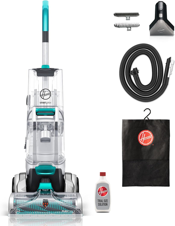 Hoover SmartWash Automatic Carpet Cleaner Machine, Deep Cleaning Carpet Shampooer Machine, Pair with a Hoover Cleaner Solution for a Bright, Refreshed Home