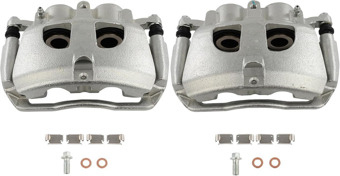 SCITOO 18B5175 18B5174 Rear Left & Right Disc Brake Calipers Assembly w/Bracket For Dodge For Ram 2500 2009-2010,For Dodge For Ram 3500 2009-2010,For Ram For 2500 2011-2018,For Ram For 3500 2011-2018