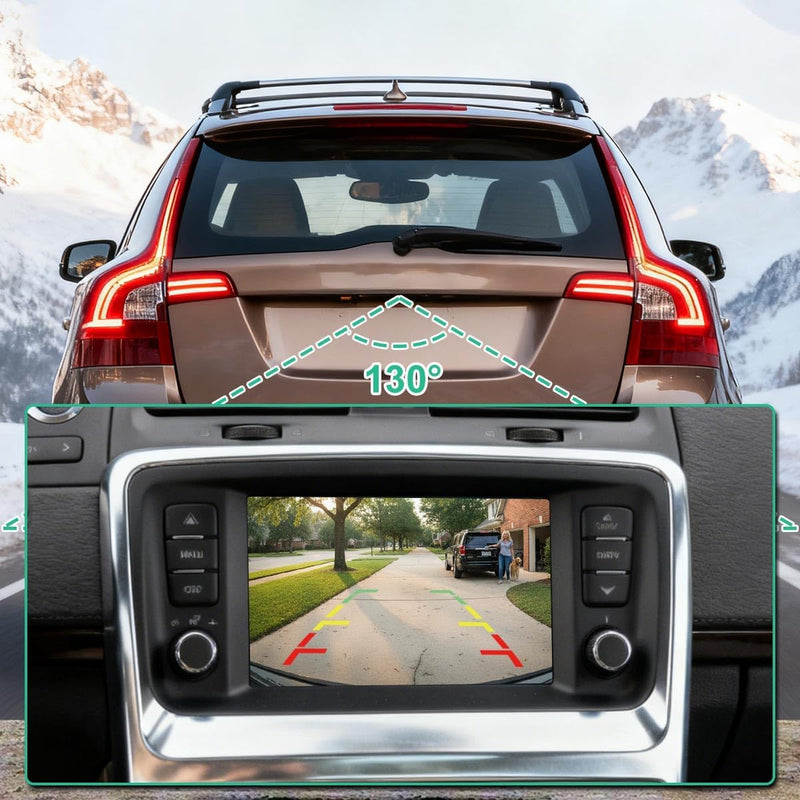 31254549 Rear View Camera Replacement for Volvo S60 V60 XC60 2011-2014, OE Backup Cam Replaces 31371267 by GreenYi