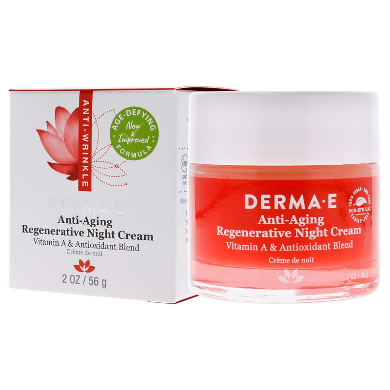 Derma-E Anti-Aging Regenerative Night Cream Unisex 2 oz
