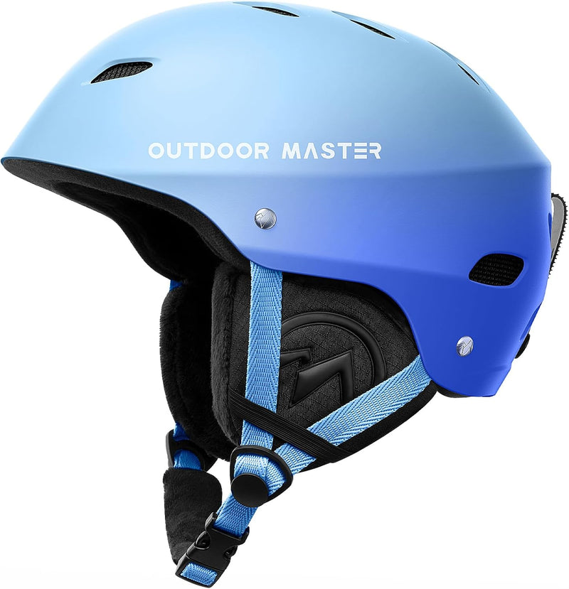 OutdoorMaster Kelvin Ski Helmet - Snowboard Helmet for Men, Women & Youth