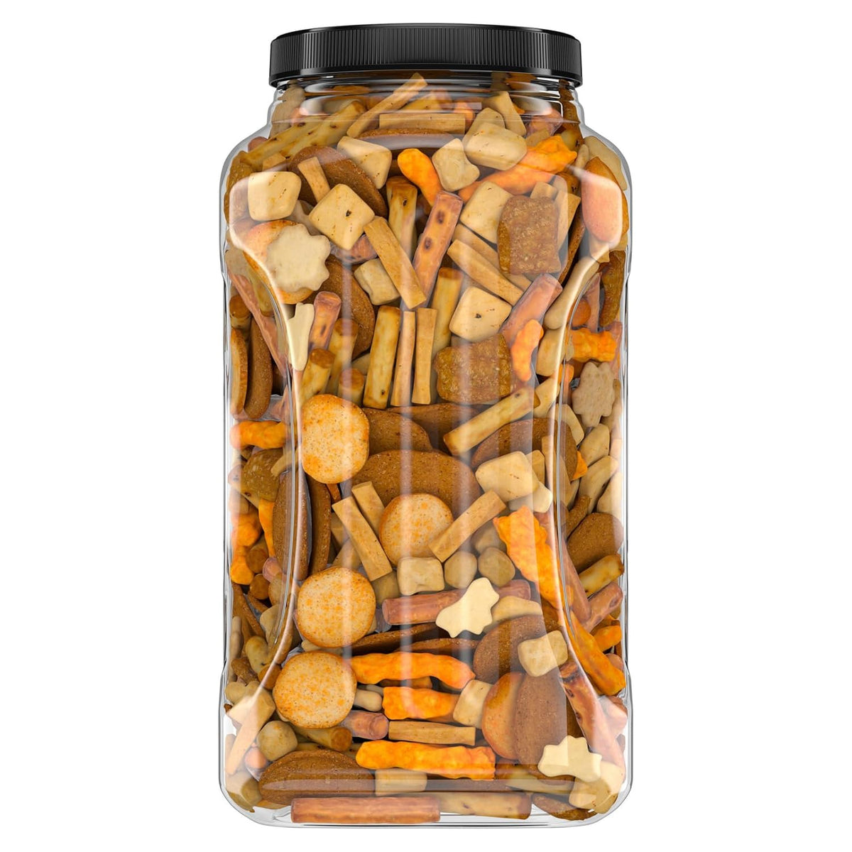 Utz Pub Mix, 42 Oz. Barrel, Savory Snack Mix with a Blend of Crunchy Flavors for a Tasty Party Snack, Resealable Container, Trans-Fat Free and Kosher Certified