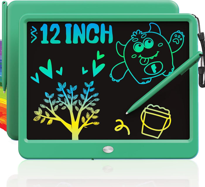 TEKFUN LCD Writing Tablet for Kids, 10-inch Coloring Drawing Pad, Mess Free Doodle Board, Christmas Gifts for Boys and Toddlers, Toys for 3 4 5 6 7 8 Year Old Girls(Blue)
