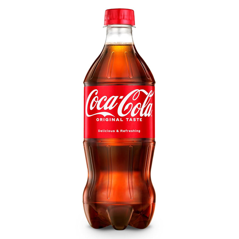 Coca-Cola Soda Soft Drinks, 16.9 fl oz Bottles, 6 Pack - Classic Cola Soft Drink Pack