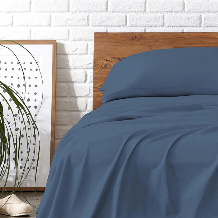Carressa Linen 100% Egyptian Cotton King Size Sheets Set - 800 High Thread Count Egyptian Cotton Sheets King Size (4 PC, Classic Burgundy), Soft, Cooling, 16" Deep Pocket Sateen Weave Luxury Bed Sheet