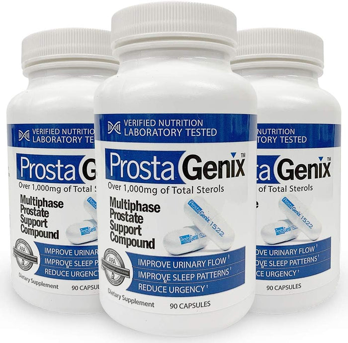 Multiphase Prostate Supplement -5 Bottles- Featured on Larry King Investigative TV Show - Over 1 Million Sold - End Nighttime Bathroom Trips, Urgency, Frequent Urination.