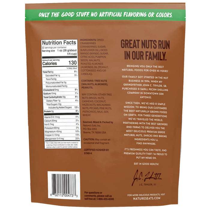 Nature's Eats Energy, Mega Mix, 32 Oz