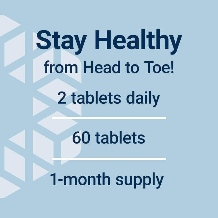 Life Extension Two-Per-Day Multivitamin – Daily Dose of Vitamins & Minerals for Men and Women - Complete Essential Vitamin Supplement for Energy, Health – Gluten-Free – Non-GMO – 60 Tablets