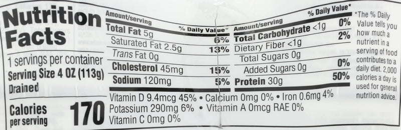 365 by Whole Foods Market, No Salt Albacore Tuna in Water 6pk, 5 Ounce