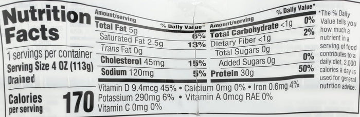 365 by Whole Foods Market, No Salt Albacore Tuna in Water 6pk, 5 Ounce