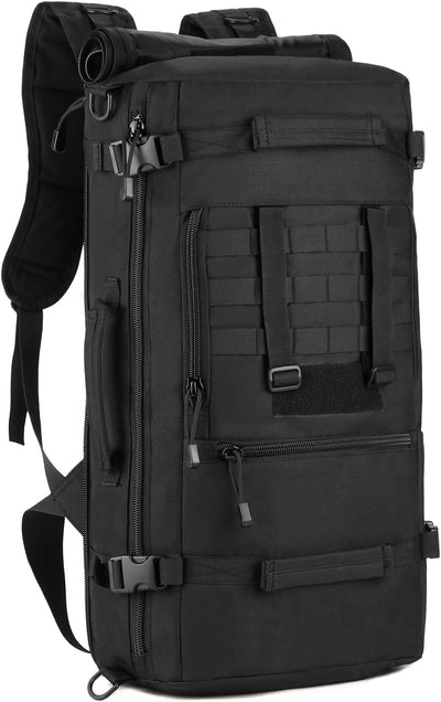 HUNTVP 50L 3 Way Tactical Backpack Military MOLLE Assault Backpack Modular WR Bag