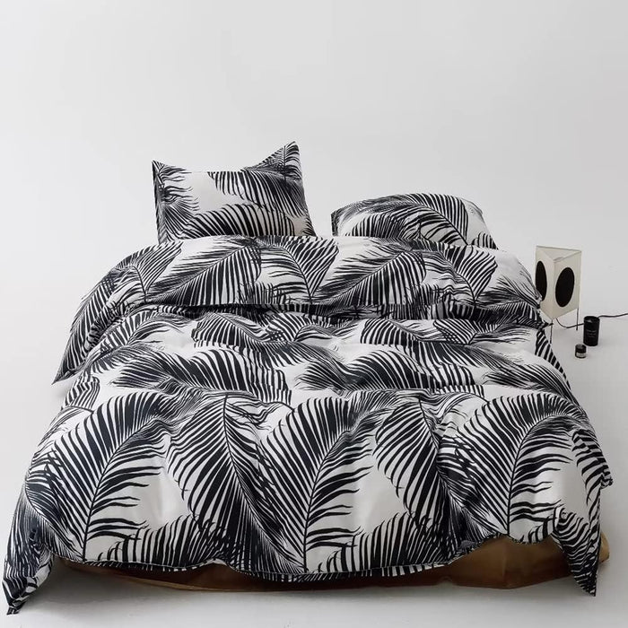CLOTHKNOW Pumpkin Floral Queen Comforter Set Sunflower Bedding Comforter Sets Black White Plaid Comforter Botanical Comforters