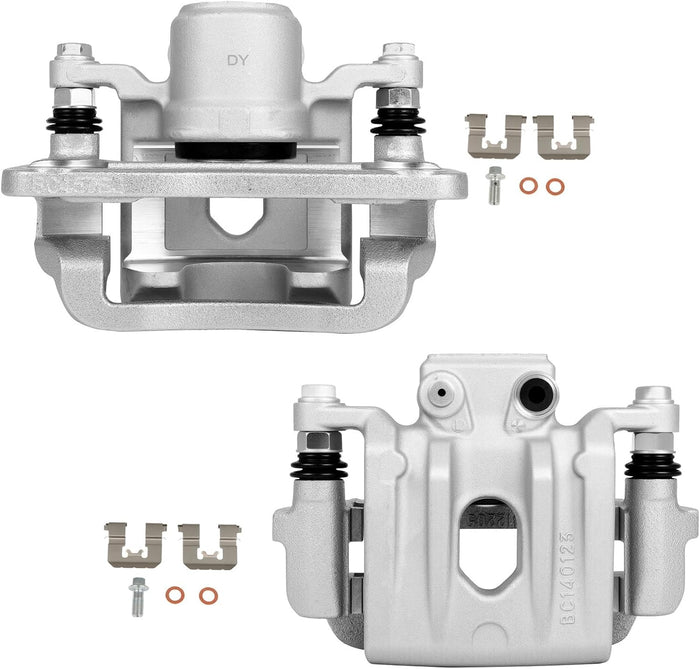SCITOO 19B6271S 19B6270S Rear Left & Right Disc Brake Calipers Assembly w/Bracket For Kia For Sorento 2014-2018