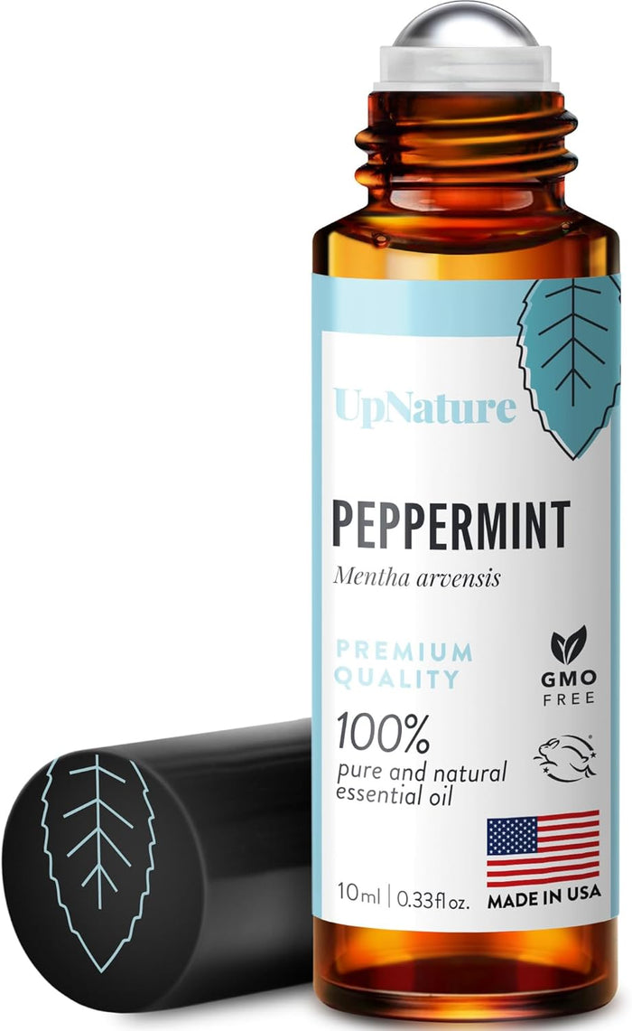 UpNature Calm Essential Oil Roll On - 100% Natural Stress Relief Aromatherapy - Relaxation Self Care Gifts for Women - Nurse Essentials