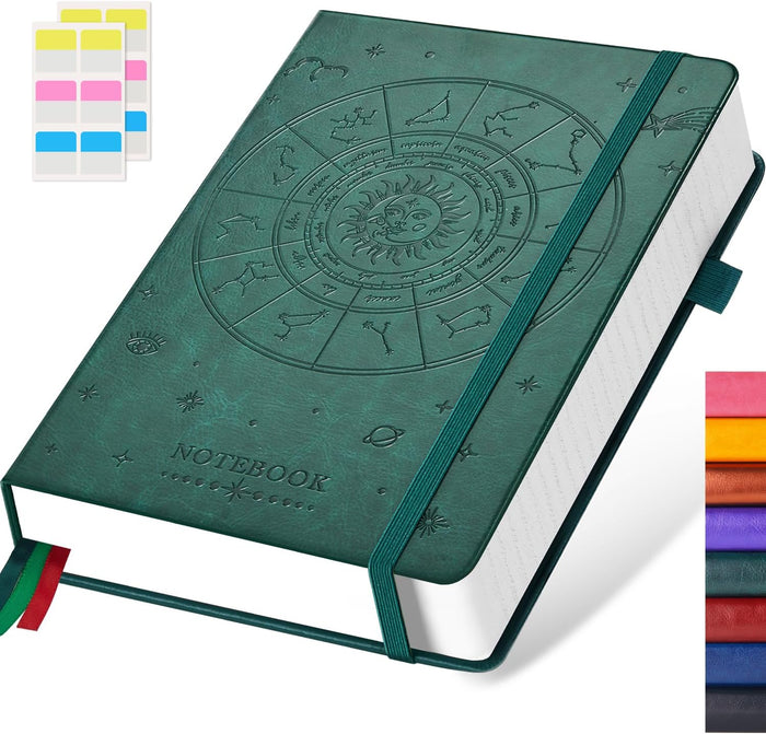 A4 Hardcover Notebook, Large 8.5 x 11 Notebook Journals for Writing Note Taking Women & Men, 320 Pages Hardcover Work Notebook Journal Notepad Writing Pads, Orange
