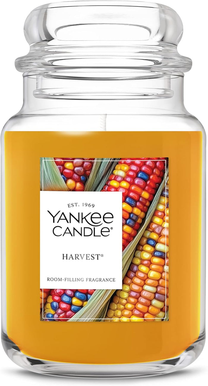 Yankee Candle Kitchen Spice, Holiday Scented Candle, 22oz Large Jar with up to 150 Hour Burn Time, Giftable