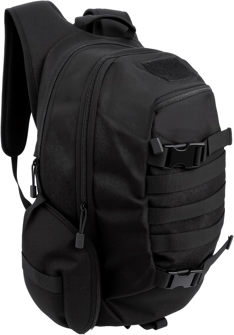35L Tactical Backpack for Men, MOLLE Military Bug Out Bag, Waterproof Rucksack for Hiking with Hydration Port Army Green