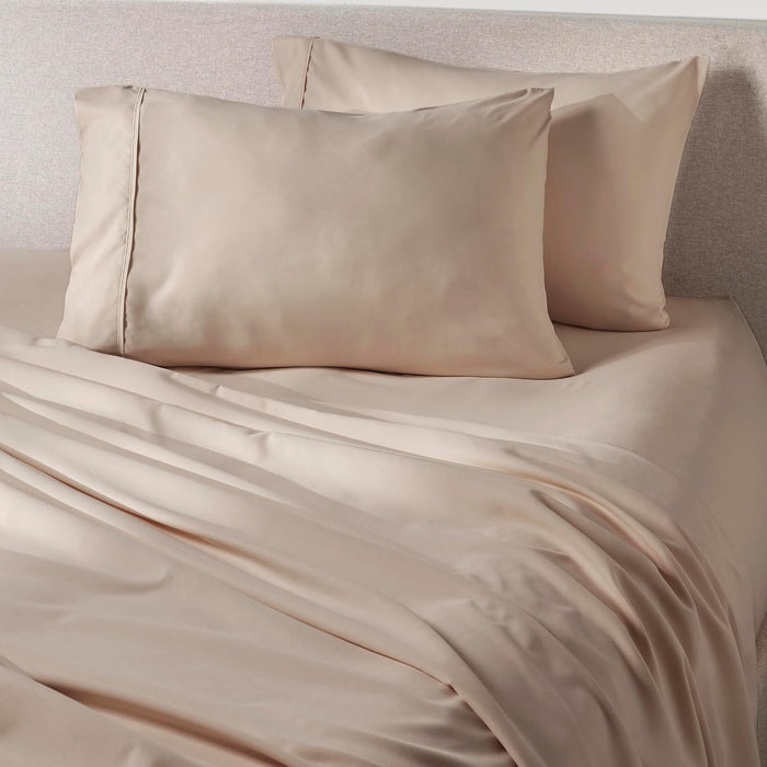 PeachSkinSheets Sage Green Sheet Set - 1500tc Level of Softness - Extra Soft Cooling Sheets for Hot Sleepers and Night Sweats - Queen Size