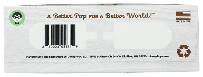 JONNYPOPS Mini Chocolate Fudge Bars, 6.75 OZ