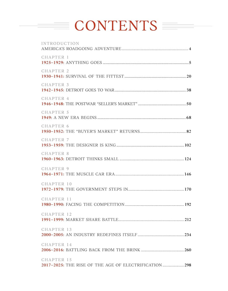 100 Years of American Cars (320 Pages)