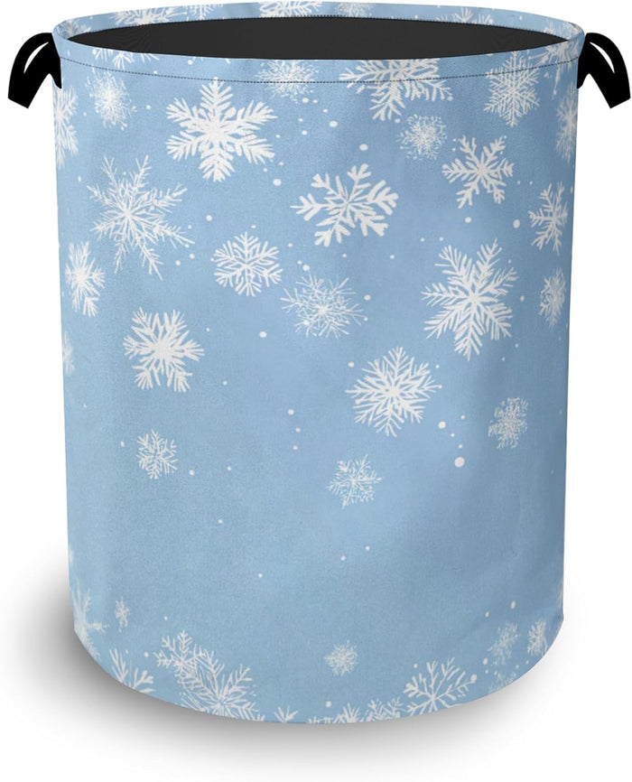 Hedgehog Laundry Hamper,Plant Leaf Dirty Clothes Laundry Basket with Handles Waterproof Oxford Cloth Storage Basket for College Dorms Bathroom Bedroom 16" x 20.8"