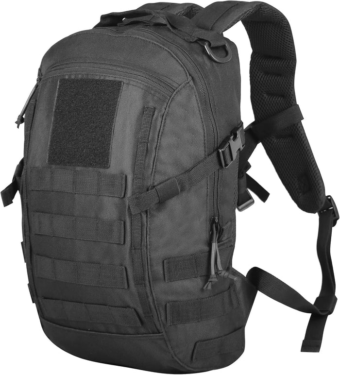 Small Tactical Backpack 12L Molle Bag Rucksack Army Daypack Military Daypack for Outdoor,Hiking (Grey)