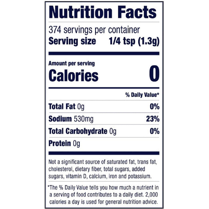 Morton All-Natural Coarse Himalayan Pink Salt, 17.6 Ounce (Pack of 12)