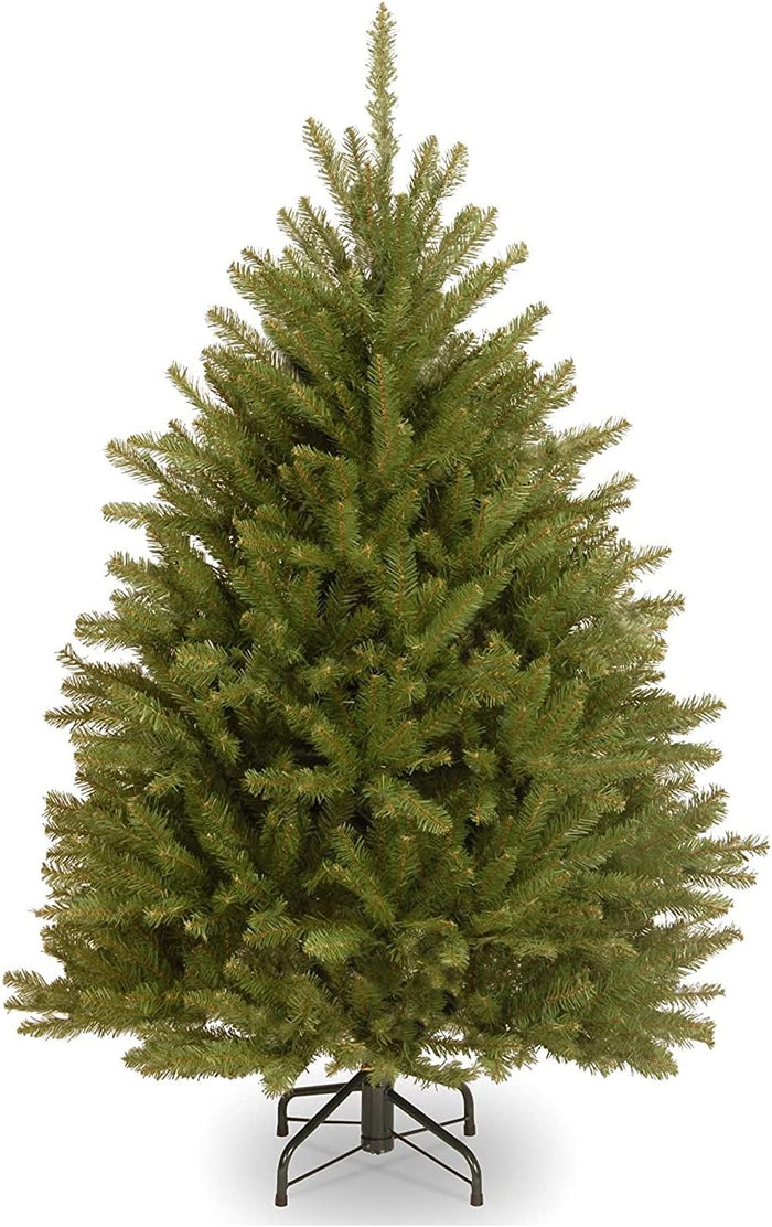 National Tree Company Artificial Full Christmas Tree, Green, Dunhill Fir, Includes Stand, 6.5 Feet