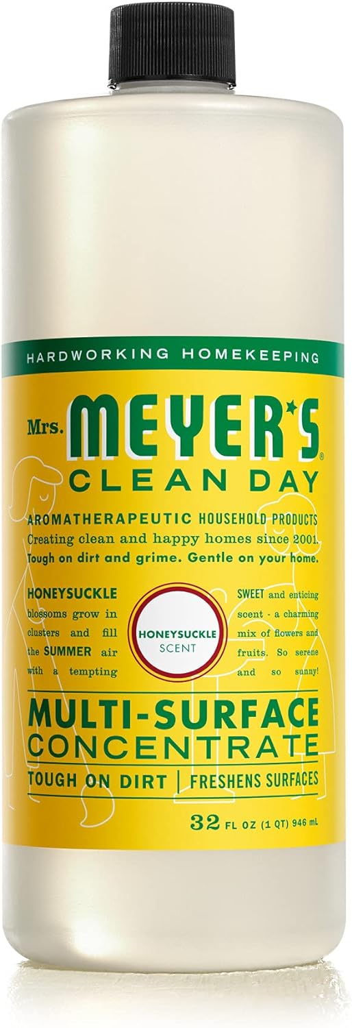 MRS. MEYER'S CLEAN DAY Multi-Surface Everyday Cleaner, Cruelty Free Formula, Lavender Scent, 16 oz- Pack of 3
