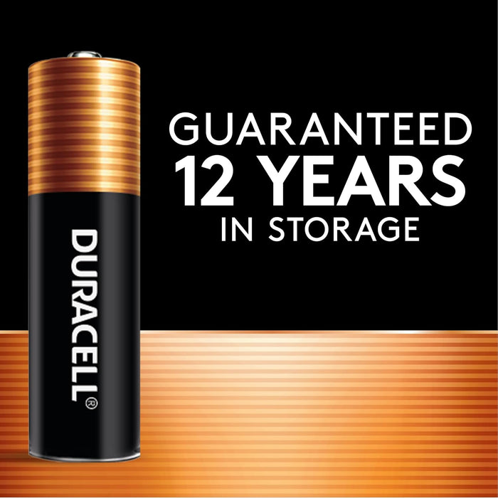 Duracell Coppertop AA + AAA Batteries, 56 Count (Pack of 1), Re-closable Pack for Easy Access and Organized Storage, 1 pack contains 28 Double A Batteries and 28 Triple A Batteries