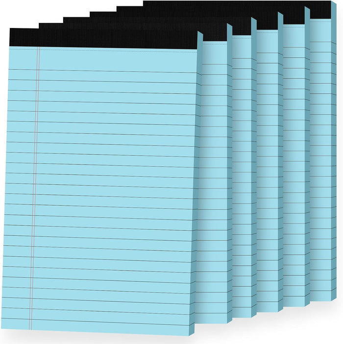5pcs Small Note Pads, Color Notepads 5x8 College Ruled Notebook, Writing Pads 5 x 8, Legal Pads, Memo Pad Paper Perforate Narrow Ruled Notebooks for Work, School, Office Supplies,30 Sheets/Pack