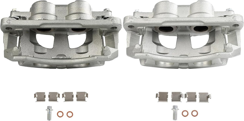 SCITOO 18B5173 18B5172 Front Left & Right Disc Brake Calipers Assembly w/Bracket For Dodge For Ram 2500/For Ram 3500/For Ram 4000,For Ram For 2500/For 3500/For 4000