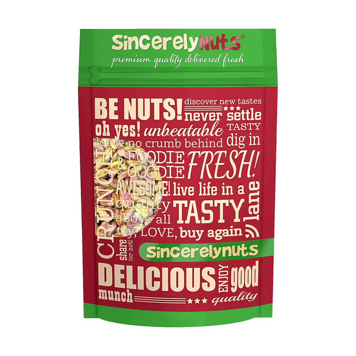 Sincerely Nuts Pistachios Roasted and Salted Kernels No Shell Healthy Snacks for Kids and Adults Shelled Convenient Snack Gourmet Flavor Vegan, Kosher Gluten Free. 3 LB Bag