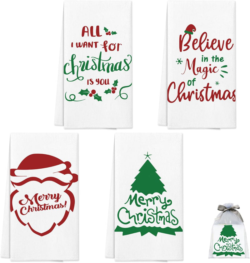 Nialnant Dish Towels for Kitchen, 16 x 23.6 Inch Housewarming Gifts New Home, Kitchen Gifts for Women, Mom, Men, Funny Kitchen Towels and dishcloths Sets