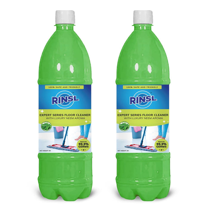 Rinsl Floor Cleaner - 1 Litre Luxury Chandan |- Pack of 2-2 Litre